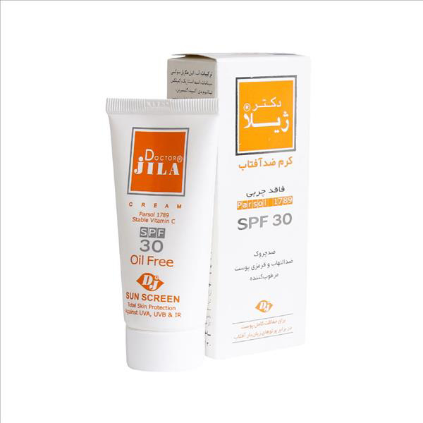 تصویر از دکتر ژیلا ضد آفتاب spf30 بی رنگ 30میلی فاقد چربی